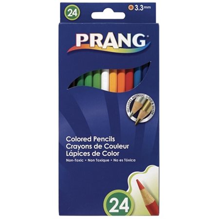 Crayons de couleur Prang - 24 / Bte