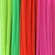 Chenilles couleurs FLUO 4mm - 100/pqt 