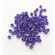 Perles de plastique Pony Opaque, VIOLET 9mm 1000/pqt