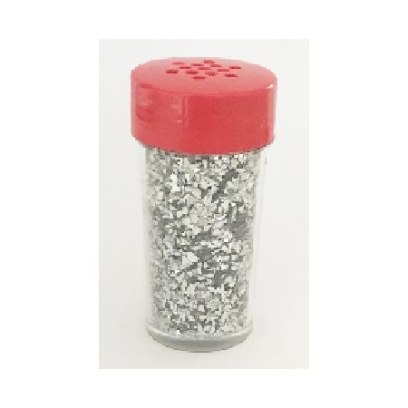 Paillettes en particules ARGENT salière 21g Supérieur