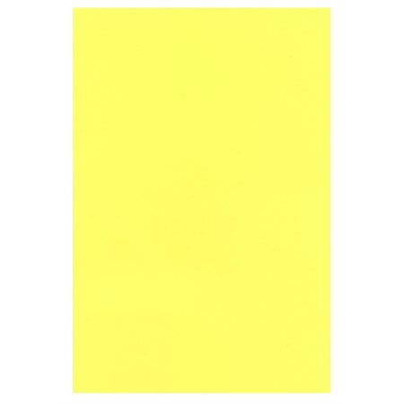 Feuilles mousse couleurs JAUNE 9"X12" - Unité