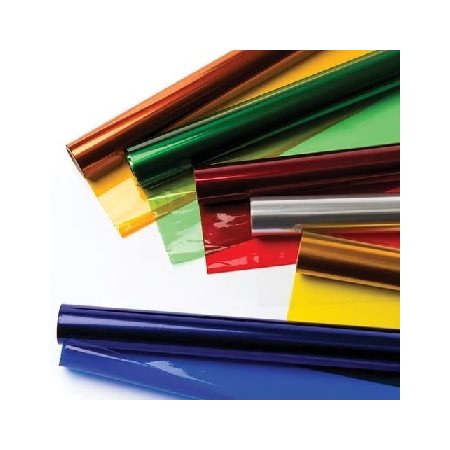 Papier Cellophane  couleur BLEU - Rouleau de 20"X 12.5'