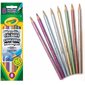 Crayons de couleur Métalliques Crayola - 8 / Bte