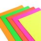 Carton Bristol FLUORESCENT 4 plis  22"X28" (55.9X71.1cm) ASSORTIES (50 / Pqt)