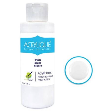 Peinture acrylique BLANC (118ML)