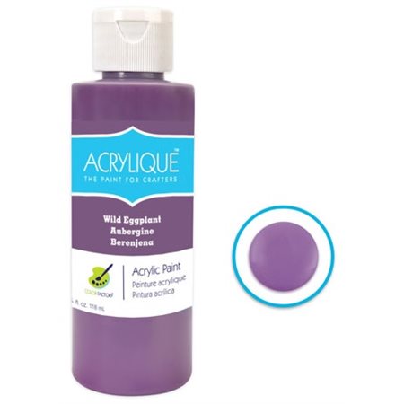 Peinture acrylique AUBERGINE (118ML)