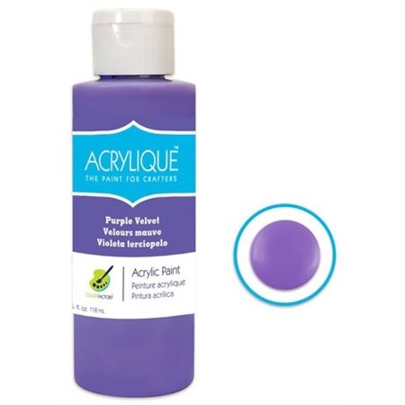 Peinture acrylique MAUVE VELOUR (118ML)