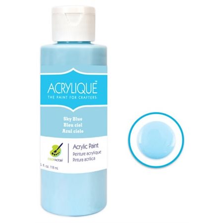 Peinture acrylique BLEU CIEL (118ML)