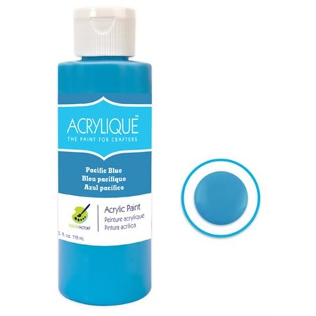 Peinture acrylique BLEU PACIFIQUE (118ML)