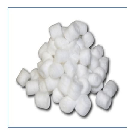 Ouate de coton en boule BLANCHE 100 / pqt