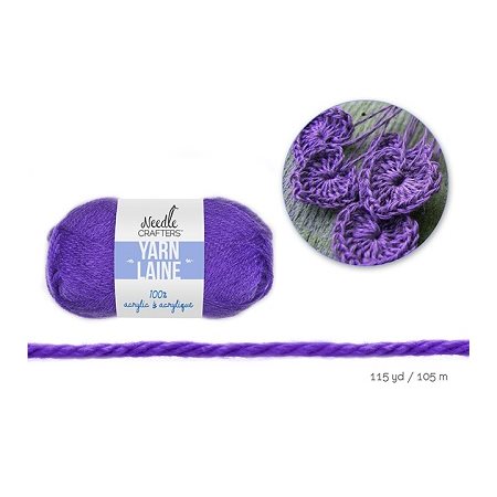 Laine Needle Crafters RAISIN 50g