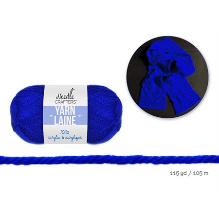 Laine Needle Crafters BLEU ROYAL 50g