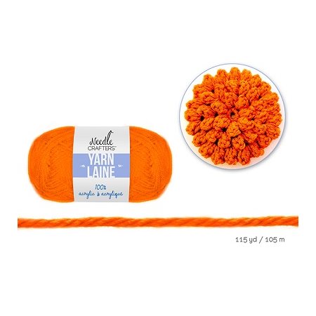 Laine Needle Crafters ORANGE CITROUILLE 50g