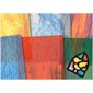 Papier Vitrail couleurs - 5 1 / 2" X 8 1 / 2'' (14 X 22cm)