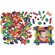 Nouilles de couleurs, formes assorties 1lb (454g)