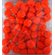 Pompons ORANGES 3/4" (19mm) 55/pqt