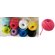 Ficelle mini rouleaux, couleurs assorties 8/pqt