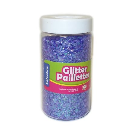 Paillettes en particules VIOLET Salière 112g Économique